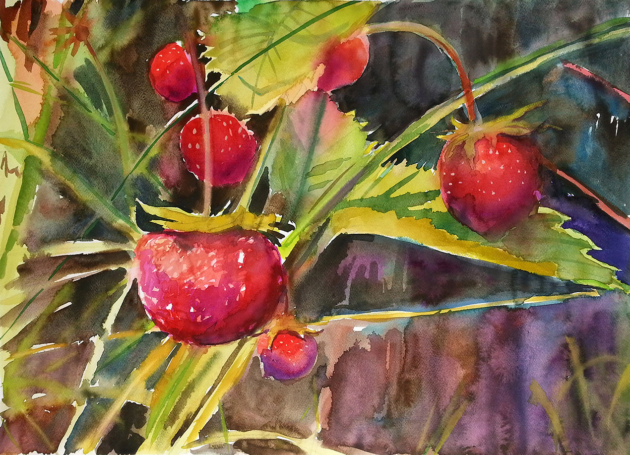 Aroma of wild strawberries